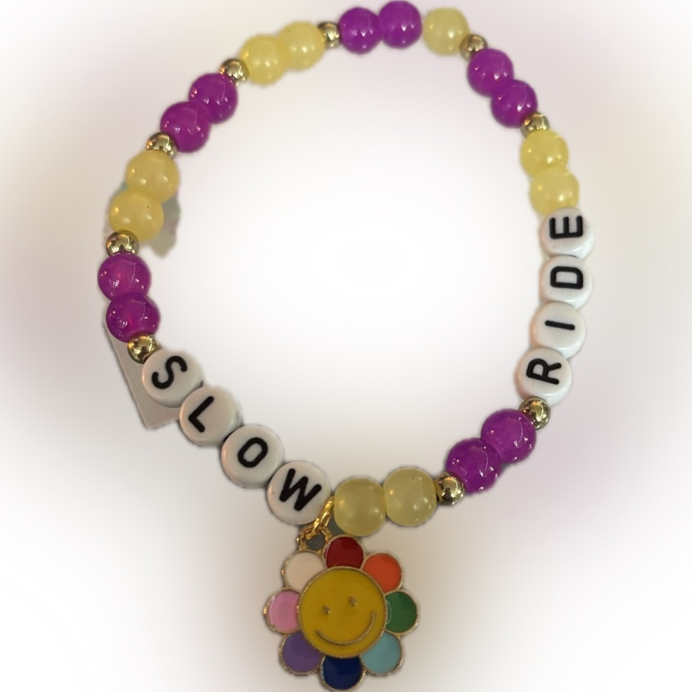 Slow Ride fandom handcrafted bracelet 🙂